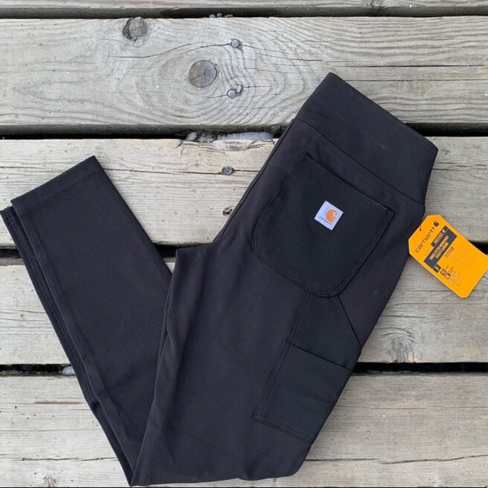Women's Carhartt leggings that are the ultimate mix of flex and durability.